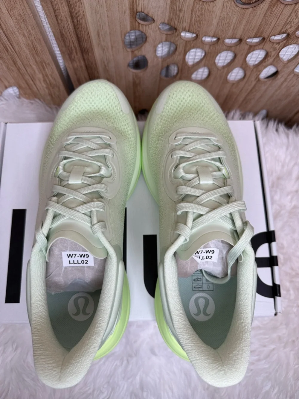 lululemon Chargfeel workout low 2 athletica Light Mint Green Women's Trainers - Picture 10 of 13